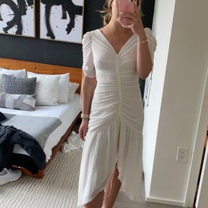 White Midi Dress